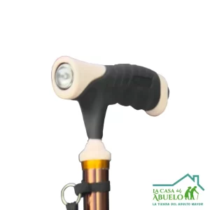 Bastón de 4 patas con luz LED
