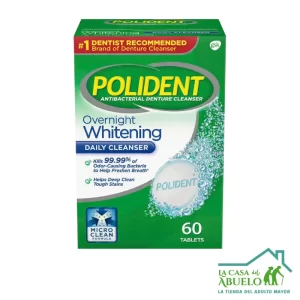 Tabletas de limpieza de prótesis dental Polident