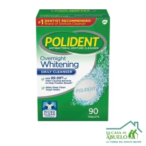Tabletas de limpieza de prótesis dental Polident