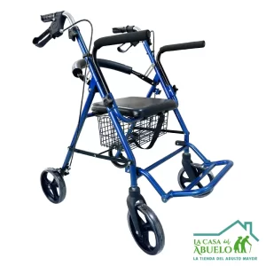 Rollator 2 en 1 con posa brazos
