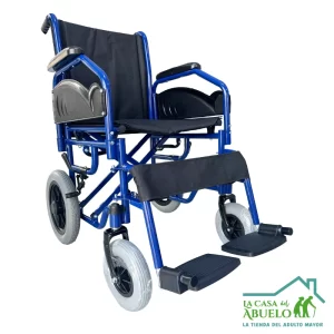 Silla de ruedas desmontable de acero