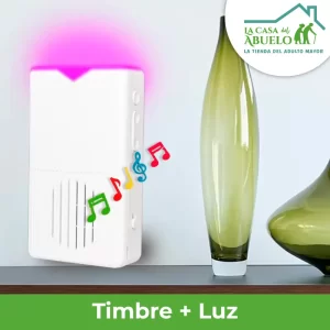 Botón SOS Premium con alarma de vibración y luz LED