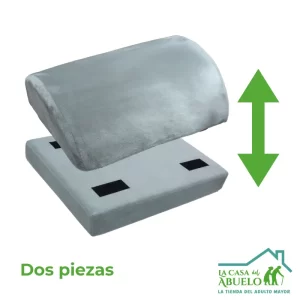 Cojín reposa pies doble altura