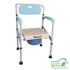 Silla sanitaria doble función