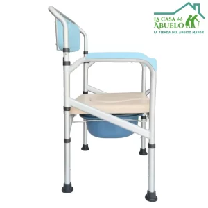 Silla sanitaria doble función